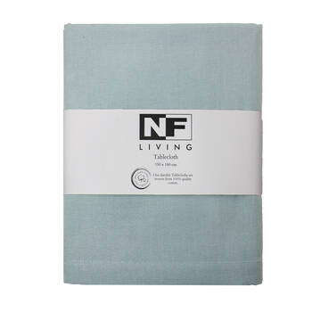 NF Home & Entertaining Essentials Table Cloth 150x180cm Solid Blue