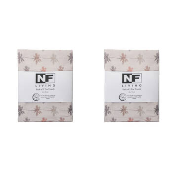 2x 2pc NF Home & Entertaining Essentials Lip Balm Tea Towel 45x70cm