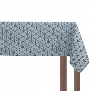 NF Home & Entertaining Essentials Jacquard Table Cloth 150x300cm Blue