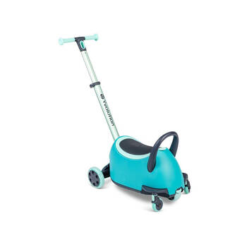 YVolution Glider Luna 5-in-1 Scooter & Ride-On Kids Toy Green 10m+