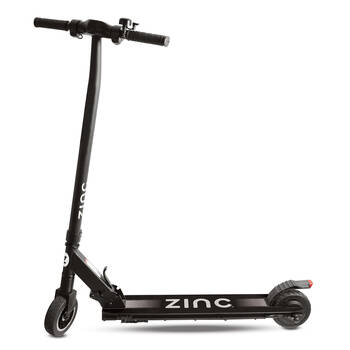 Zinc Eco Electric Scooter Kids Ride On Toy 14y+ 105x21x40cm Black
