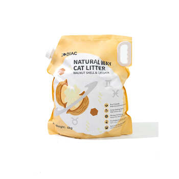 Zodiac Natural Way 6kg Walnut Shell & Cassava Cat Litter