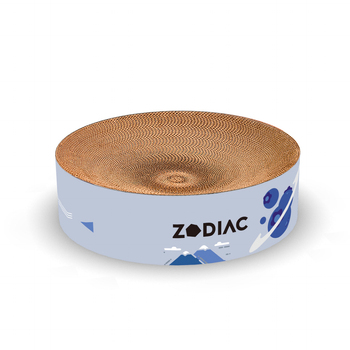 Zodiac 40x10cm Round Blueberry Pet Cat Scratcher - Blue