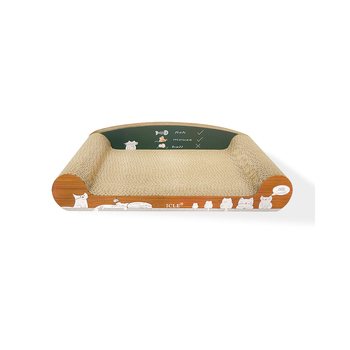 Zodiac Pet Cat 24.5x50cm Sofa Chair Scratcher - Brown