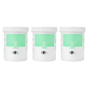 3x 150pc Zodiac Eyes Grooming/Cleaning Pet Dog/Cat Stain Remover Wipes