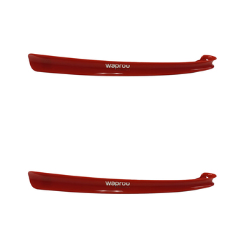 2PK Waproo Long Reach Plastic Shoe Horn Lifter Tool Red
