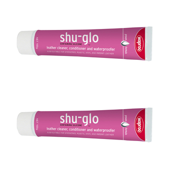 2PK Waproo Shu Glo Smooth Leather Cleaner & Conditioner 100g