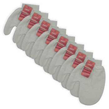 8PK Waproo Microfibre Leather Shoe Polish/Cleaning Glove