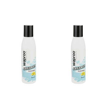 2PK Waproo Platinum Instant Leather Fabric Suede Sneaker/Shoe Cleaner 250g