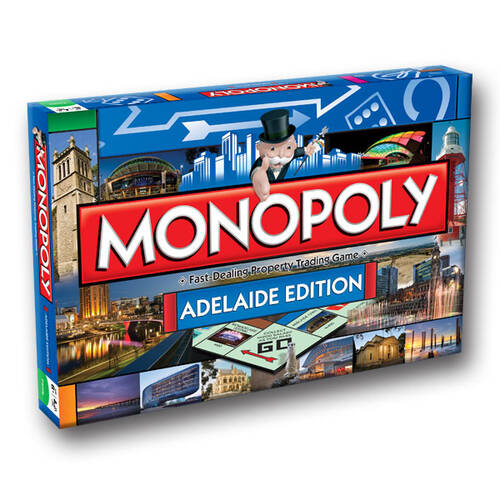 Monopoly Board Game Adelaide Edition