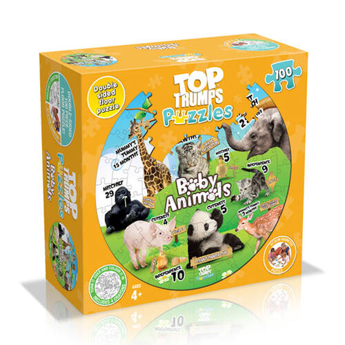 Top Trumps Puzzles - Baby Animals