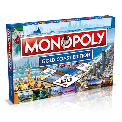 Monopoly Board Game Gold Coast Edition