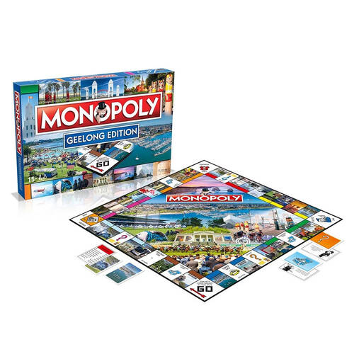 Monopoly Board Game Geelong Edition