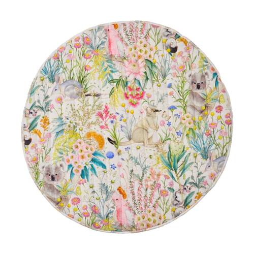 Linen House Kids X Artist Collaboration Bush Folk Childrens Play Mat 120cm