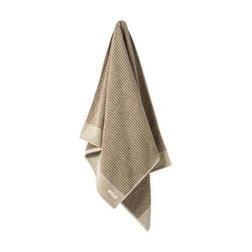 Linen House 630GSM Inverloch Mushroom Brown Cotton Bathroom Bath Towel 69x139cm