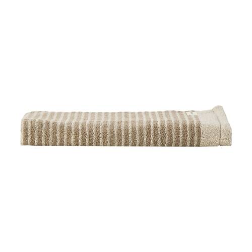 Linen House 630GSM Inverloch Mushroom Brown Cotton Bathroom Hand Towel 40x60cm