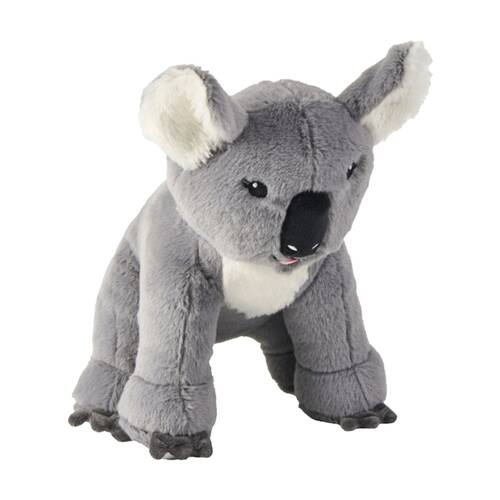 Linen House Kids Kevin Koala Childrens Novelty Plush Animal Cushion Grey