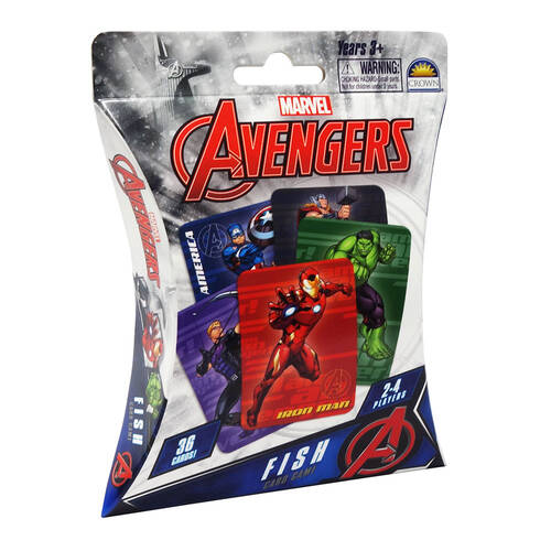 36pc Marvel Avengers Fish Card Game
