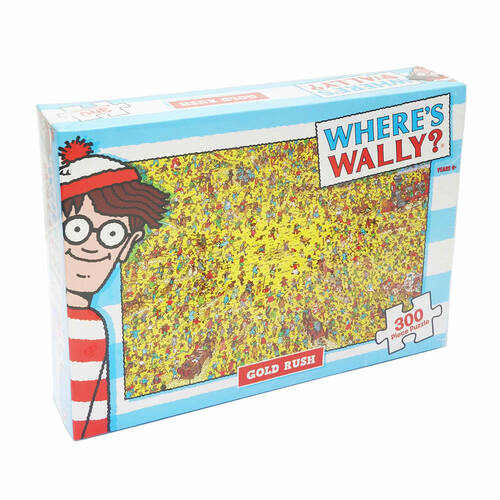300pc Where's Wally Puzzle - Gold Rush