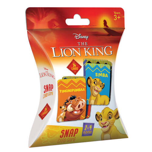 36pc Lion King Snap Card Game