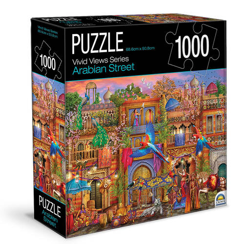1000pc Crown Vivid Views Series Puzzles Arabian Street