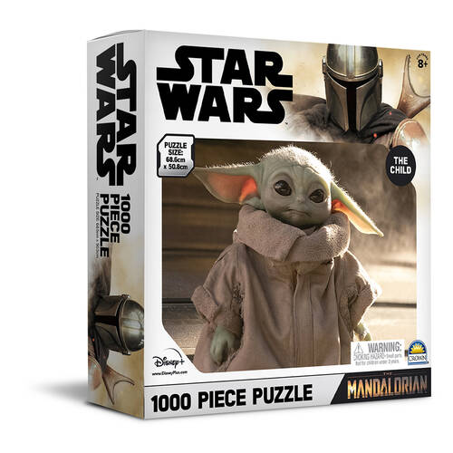 1000pc Star Wars The Mandalorian Puzzle - Baby Yoda