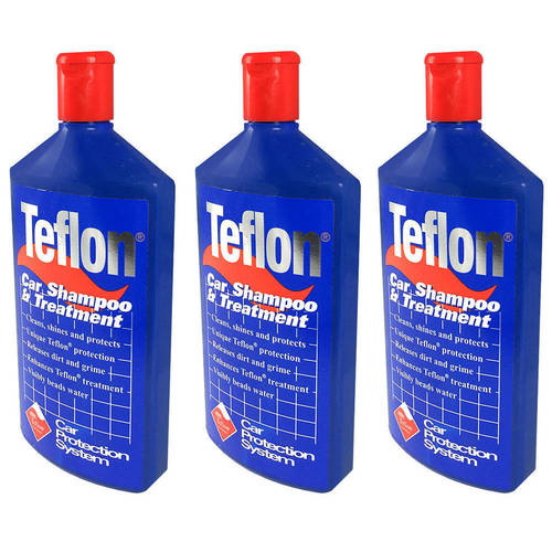 Teflon Car Shampoo Treatment 3 Pack