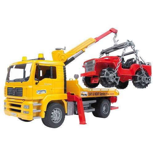 Bruder 1:16 Man TGA Breakdown Truck w/ CC Vehicle