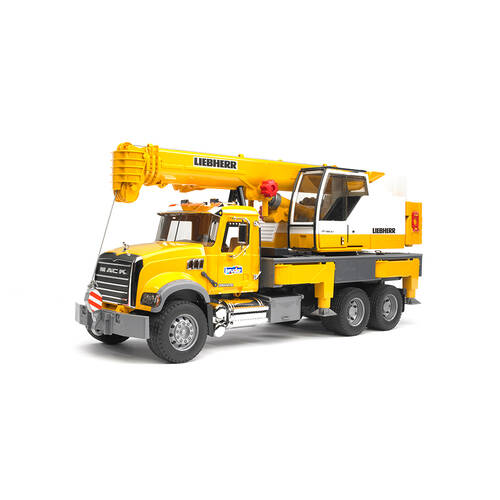 Bruder Mack Granite Liebherr Crane Truck