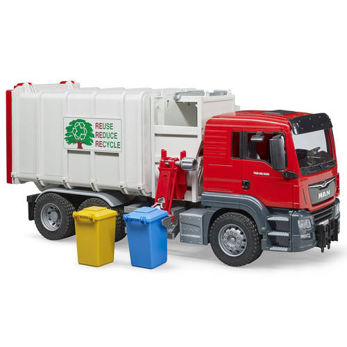 1:16 MAN TGS Side loading garbage truck 