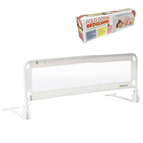 102cm White Safety Cot/Bed Rail Guard