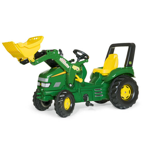 John Deere X-Trac Ride-On Tractor Toy with Loader