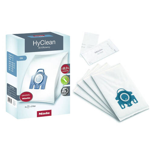 Original Miele Gn 3D Hyclean Vacuum Cleaner Bags/Filter Fit  5000 Series