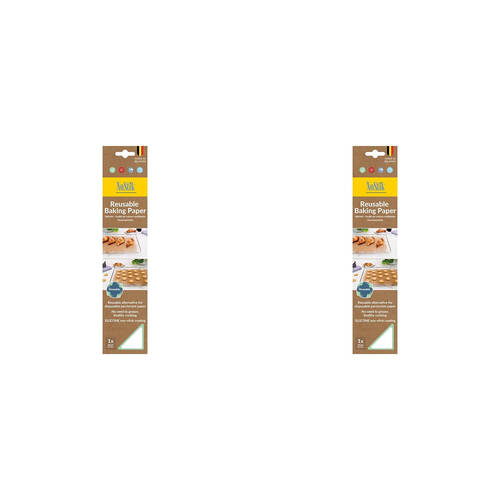 2PK Nostik Silicone+Fibreglass Bake Liner 30x40cm - Grey