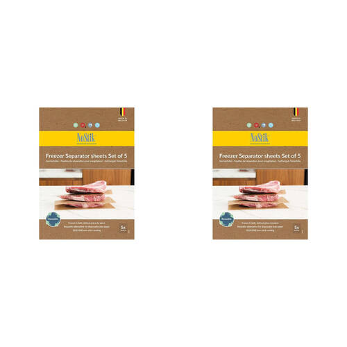 10pc Nostik Silicone+Fibreglass Separator Sheets 20cm - Brown