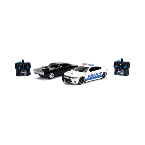 2pc Jada Toys Fast & Furious 2.4Ghz R/C Car Twin Pack