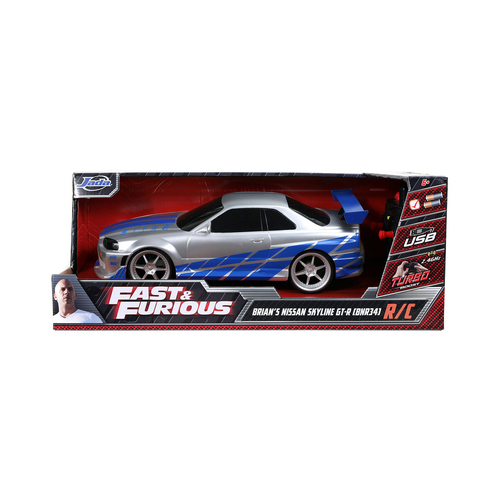 Jada Toys Fast & Furious 2.4Ghz/1:16 R/C Nissan Skyline Car 6y+