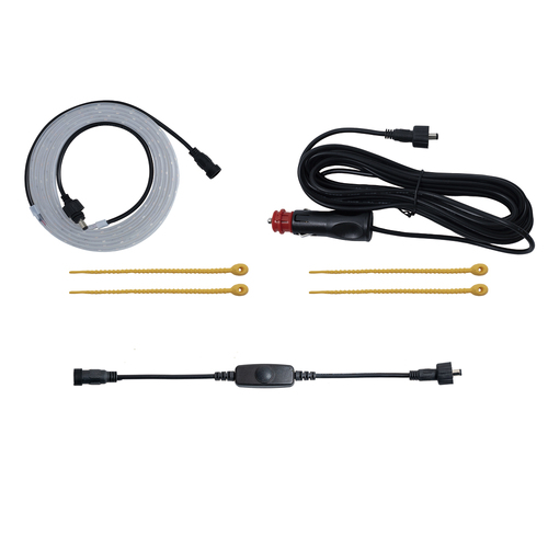 7pc Oztrail 2m Strip Light LED Travel Camping Hiking