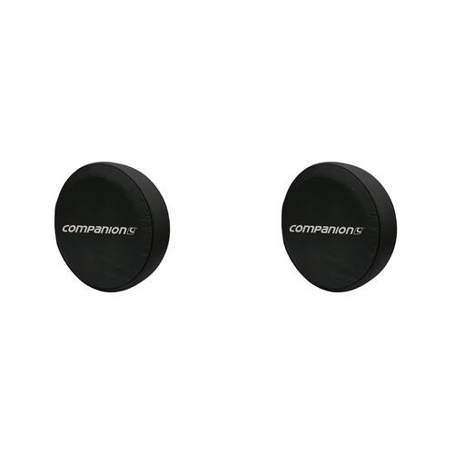 2PK Companion Caravan Wheel Cover For 29'' Spare Tyres - Black