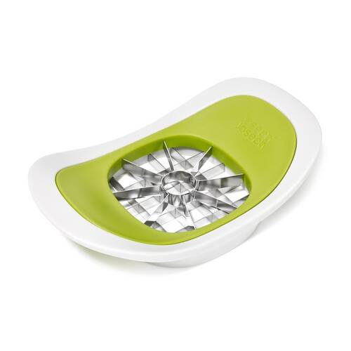 Joseph Joseph Nest Press 2-in-1 Corer And Chipper Kitchen Utensil Stone/Green