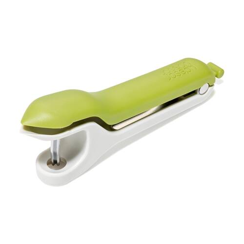 Joseph Joseph Tweezy 2-in-1 Pitter and Huller Kitchen Utensil Stone/Green
