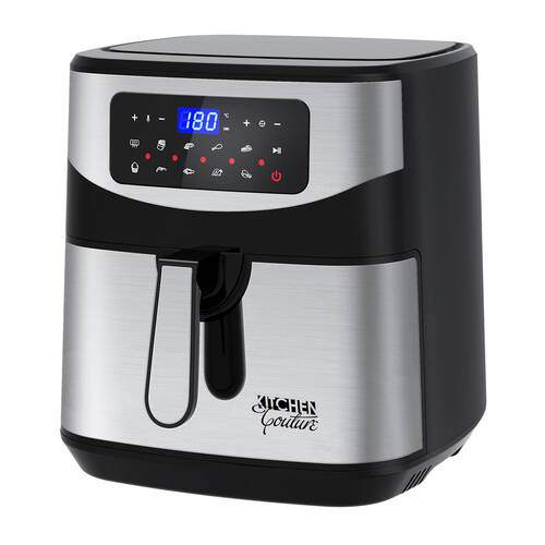 Kitchen Couture 1800W LED Digital 12L Air Fryer 38.5x35cm - Silver
