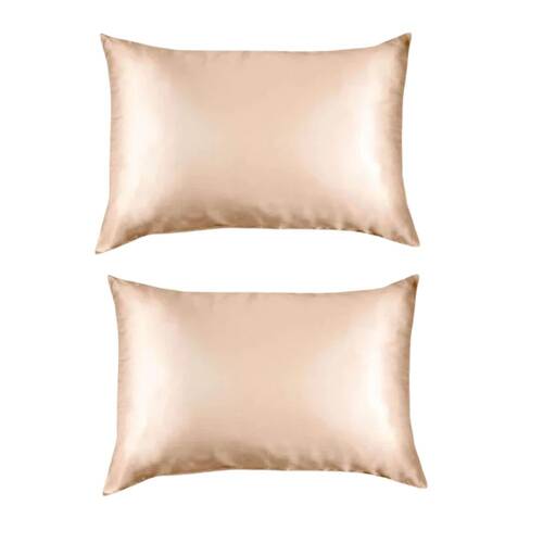 2PK Royal Comfort Pure Silk Pillowcase Single Pack 51x76cm - Lilac