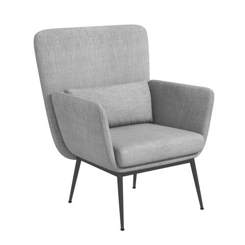 Casa Decor Cora Accent Chair 75.5x88cm - Light Grey