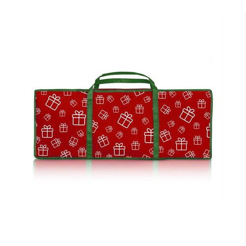 Santa's Helper Printed Christmas Paper Storage Bag 95x33cm