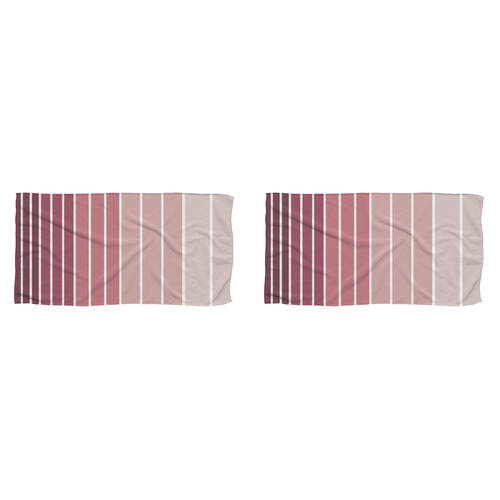 2PK Havana Outdoors Cotton 400GSM Beach Towel 86x160cm - Dusty Rose