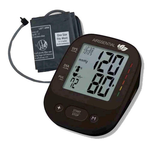 Lifeline Excel Digital LCD Blood Pressure Monitor - Black