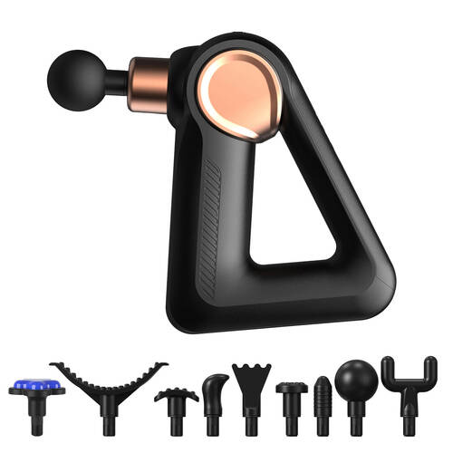 FitSmart FS-5500 Cool Pulse Pro 30W Massage Gun 14.2x33.3cm - Black