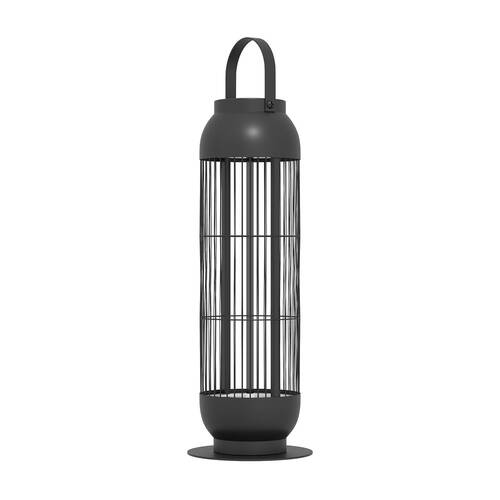 Havana Outdoors Steel Portaheat 1000 Outdoor Heater 26x63cm Black