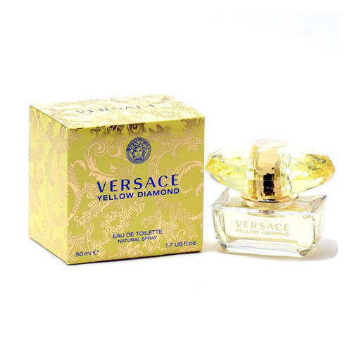 Versace Yellow Diamond Women's Eau De Toilette Spray 50ml EDT